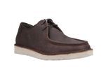 Hush Puppies Otis Leren Heren Bruine Veterschoenen