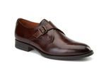 Base London Faraday Leder Herrenschuhe in Gebranntem Braun