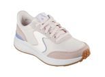 Skechers BLVD Retro Runner Leather Dames Licht Roze/Paarse Trainers