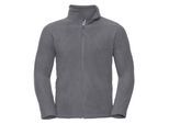 Russell Heren Full Zip Outdoor Fleece Jacket (Konvooi Grijs)