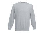 Fruit Of The Loom Unisex Premium 70/30 set-in sweater (Heather Grijs)
