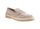 Hush Puppies Laurence Wildleder Herren Mokassins in Taupe