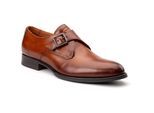 Base London Faraday Leder Herren Schuhe in gebranntem Tan