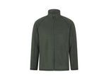 Mountain Warehouse Heren Ashbourne fleecejas met volledige rits (Kaki Groen)