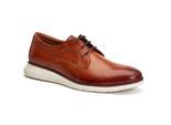 Base London Wing Leren Herenschoenen In Verbrande Tan Kleurige Derby-Stijl