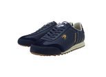 Patrick Mens Liverpool Leren Sneakers (Marineblauw/Off White)