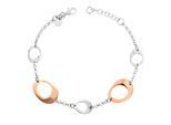 Orphelia 'Isotta' Damen-Armband aus 925er Sterlingsilber – Silber/Rosé ZA-7192
