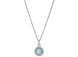 Orphelia 'Bristol' Damen-Anhänger aus 925er Sterlingsilber mit Kette – Silber ZH-7579/B