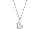 Orphelia 'Cecilia' Damen Anhänger aus 925er Sterlingsilber mit Kette - Silber ZH-7584