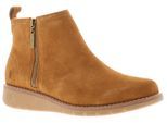 Hush Puppies Maddy Wide Wildleder Damen Graue Stiefel