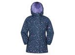 Mountain Warehouse Kinderen Dale Eenhoorn Lichtgewicht Waterdichte Jas (Navy)
