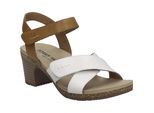 JOSEF SEIBEL Damen Sandale Grace 01 in offwhite-kombi