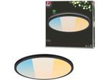 PAULMANN LED Panel "Atria Shine 3000K IP44 White Select rund", schwarz, 1, Ø 39,8cm H: 3,5cm, 1 Stk., Leuchten, Farbwechsler, Farbsteuerung, LED Panel