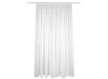 Fertigstore Dafne, Weiß, Textil, Uni, 450x175 cm, Wohntextilien, Gardinen & Vorhänge, Fertiggardinen, Fertigstores