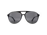 Polaroid Aviator Unisex Zwart Kristalgrijs Gepolariseerd PLD 4162/S