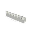 GARDINENSTANGE INNENLAUF Smartline Paxo 300 cm (geteilt in 3 x 100 cm), 2-läufig, 14x35 mm Weiß
