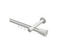 GARDINENSTANGE INNENLAUF Prestige Sitra 160 cm, 1-läufig, 20 mm Ø Weiß