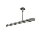 GARDINENSTANGE Sonette Verano 420 cm (geteilt in 3 x 140 cm), 1-läufig, 20 mm Ø Edelstahl-Optik