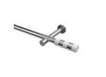 GARDINENSTANGE Prestige Mavell 180 cm, 1-läufig (ohne Ringe), 20 mm Ø Chrom