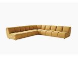 MODULSOFA LAYLA Gelb Velvet