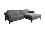 ECKSOFA MIT MOTORISCHER RELAXFUNKTION MALTA Grau Webstoff Relaxfunktion