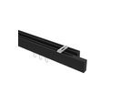 GARDINENSTANGE INNENLAUF Smartline Lox 480 cm (geteilt in 3 x 160 cm), 2-läufig, 14x35 mm Schwarz