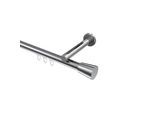 GARDINENSTANGE INNENLAUF Siteno Sitra 480 cm (geteilt in 3 x 160 cm), 1-läufig, 20 mm Ø Chrom