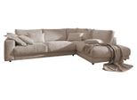 ECKSOFA MADELINE Taupe Cord