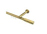 GARDINENSTANGE INNENLAUF Siteno Mavell 600 cm (geteilt in 3 x 200 cm), 1-läufig, 20 mm Ø Messing-Optik