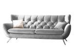 SOFA CHARME Silber Velvet