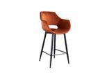 BARHOCKER ZAJA Braun Velvet