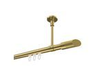 GARDINENSTANGE INNENLAUF Sonette Verano 600 cm (geteilt in 3 x 200 cm), 1-läufig, 20 mm Ø Messing-Optik