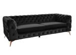 SOFA NARLA Schwarz Velvet