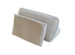 RÜCKENKISSEN WIOLO SOFT Hellgrau Cord