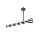 GARDINENSTANGE Sonette Sitra 420 cm (geteilt in 3 x 140 cm), 1-läufig, 20 mm Ø Chrom