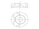 MAHLE Kolben 0215802