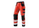 Kübler PSA Reflectiq Hose 2407 warnrot/schwarz 24 ; Kübler Workwear (2407 8335-5499-24)