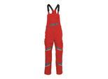 Kübler Latzhose ACTIVIQ cotton+ mittelrot/anthrazit Form 3450 Größe 24 ; Kübler Workwear (3450 3421-5597-24)