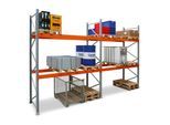 Regalwerk ARTUS-Palettenregal Grundfeld 2000-3 HxBxT 3500x2870x1100 mm mit 3 x Ebenen (B4-73313-1100)