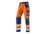 Kübler PSA Reflectiq Hose 2407 warnorange/kbl.blau 24 ; Kübler Workwear (2407 8343-3746-24)