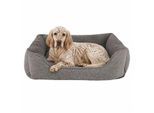 Lionto Hundebett meliert grau M