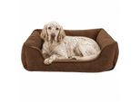 Lionto Hundebett meliert braun M
