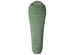 Nordisk - Ides +5° Mummy Sleeping Bag - Daunenschlafsack Gr M - bis 175 cm Zip: Left Grün