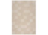 Flair Rugs , Beige , Textil , Struktur , rechteckig , 120x170 cm , Reach, AZO-frei, Handmade in India , für Fußbodenheizung geeignet, pflegeleicht , Teppiche & Böden, Teppiche, Webteppiche