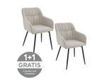 Ondega , Beige , Holz, Metall, Textil , Pappel , Sperrholz , 54x86x60 cm ,