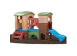 Möbelix , Blau, Grün , Kunststoff , 348x177.8x232.4 cm , EN 71 , Spielwaren, Outdoorspielzeug, Spieltürme