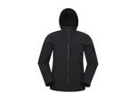 Mountain Warehouse Heren Retreat Verpakbaar Soft Shell Jasje (Zwart)