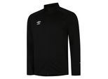 Umbro Gebreid trainingsjack voor heren (Zwart/Wit)