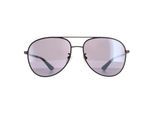 Police Aviator Mannen Matte Black Smoke Mirror Silver SPL777C Chief 1