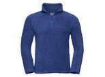 Russell Heren 1/4 Ritssluiting Outdoor Fleece Top (Helder Koninklijk)